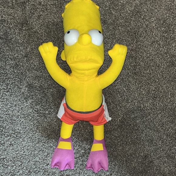 Universal Studios The Simpsons Plush Set of 6 Krusty Sideshow Bob Teeny Itchy - Picture 8 of 15